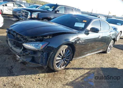 2019 Maserati Ghibli z USA, uszkodzony, nr VIN ZAM57XSA1K1319433